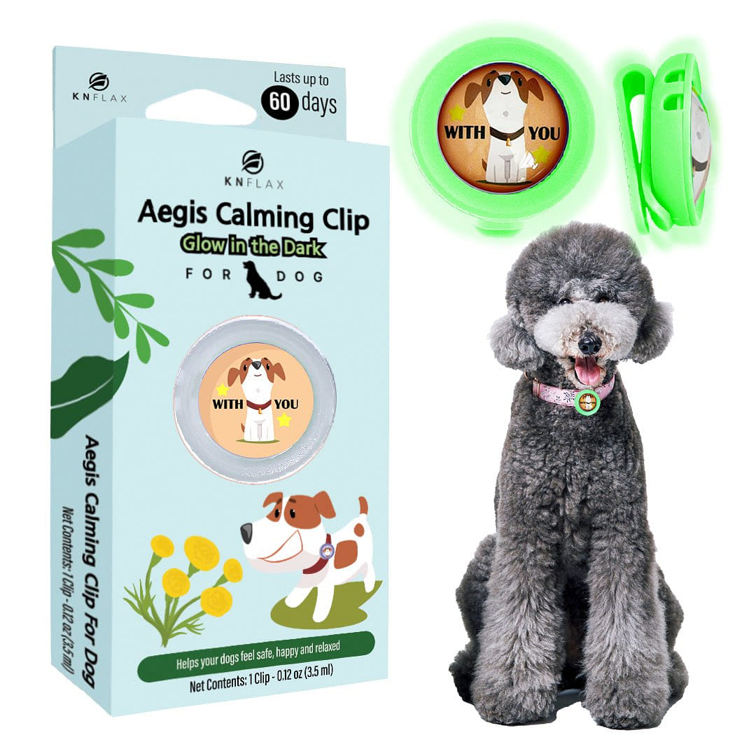 Aegis GLOW Calming Clip for Dog | 100% Natural Essential Oils - With You 4 ปอนด์