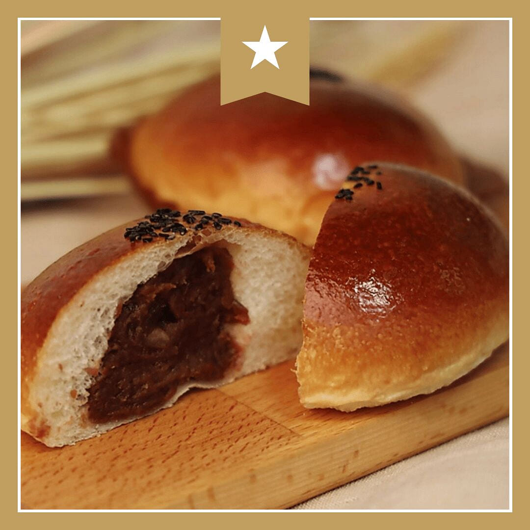 Sunmerry - Red Bean Bun 2 oz