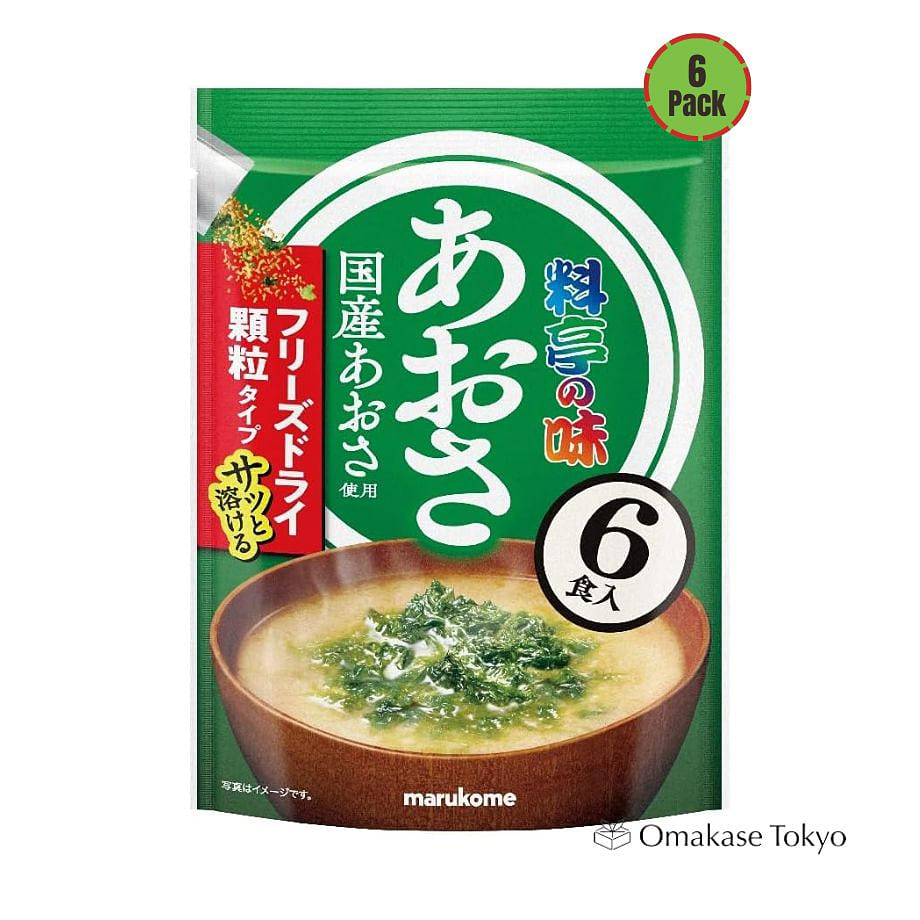 Marukome 凍乾味噌湯 Aosa 6人份 490 克