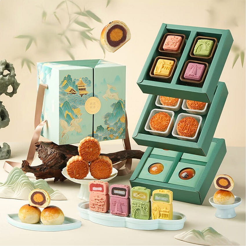 Mid-Autumn Festival mooncake gift boxYJMY800g 1 케이스