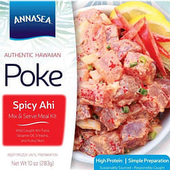 Annasea Frozen Spicy Ahi Poke Kit 10 盎司
