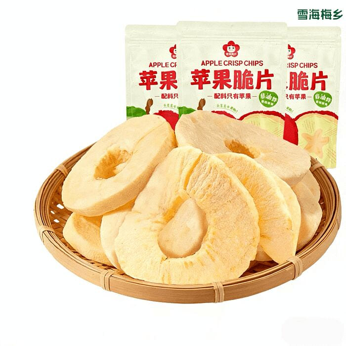 Xuehaimeixiang Apple Crisp Slices, 28g*3 Bag 28 g