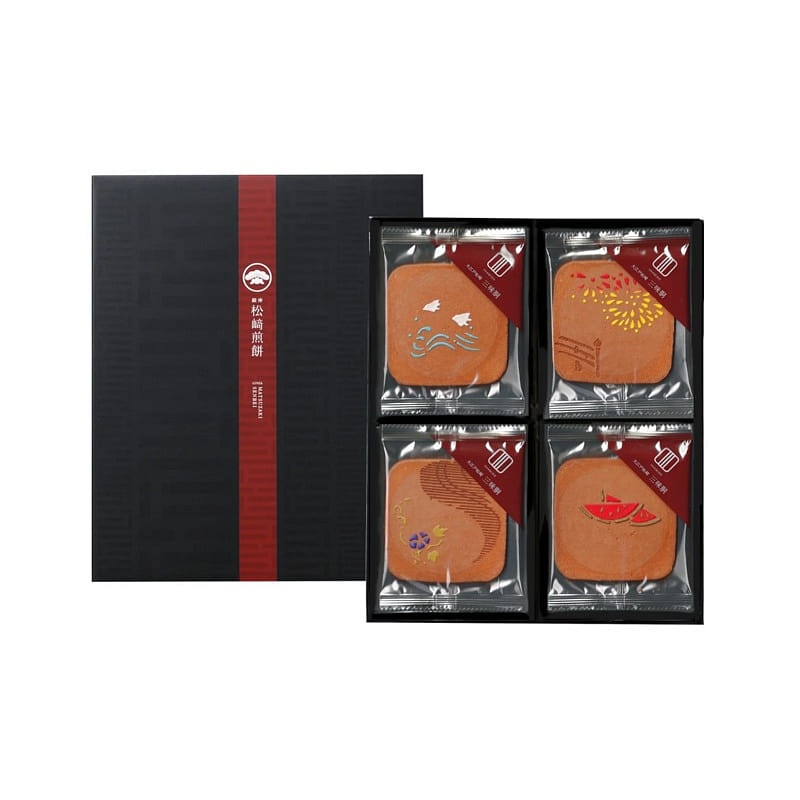 GINZA MATUZAKI SENBEI Koyomi Senbei 8 pcs 1 ส่วน