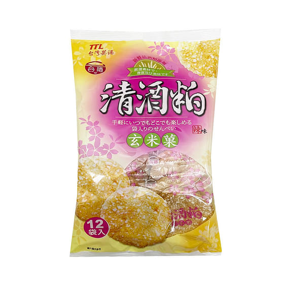 weee_snack_TTL TAIWAN Rice Crackers Spicy 12pcs 150 g