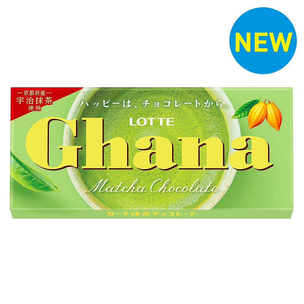 LOTTE Ghanan Matcha Chocolate 45g 45 그램