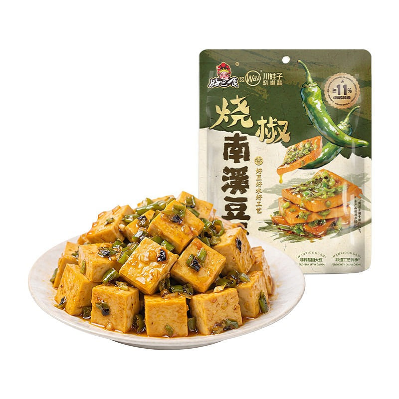 Spicy Chili Sauce Nanxi Dried Tofu Snack 328g 328 g