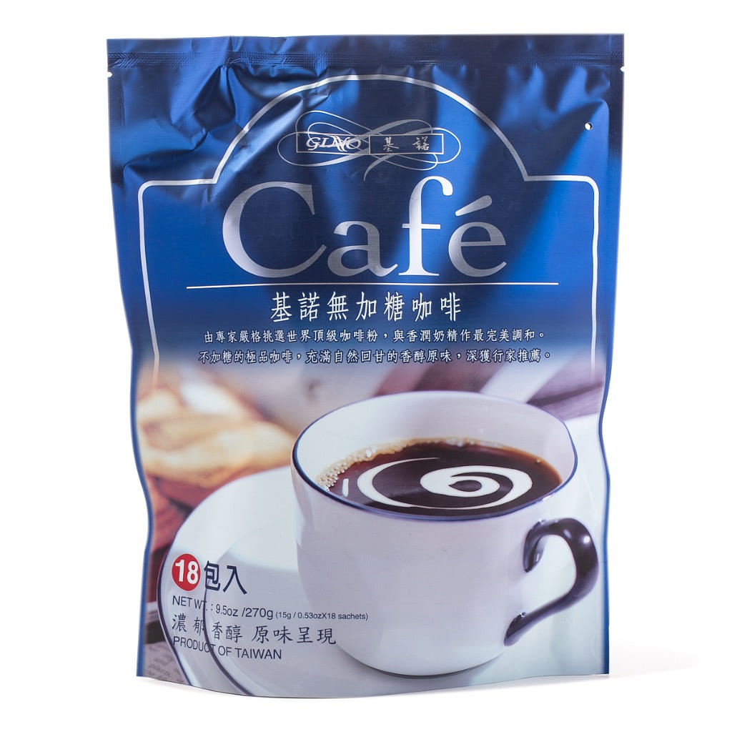 GINO 無糖台湾コーヒー 0.53 オンス*18 パック