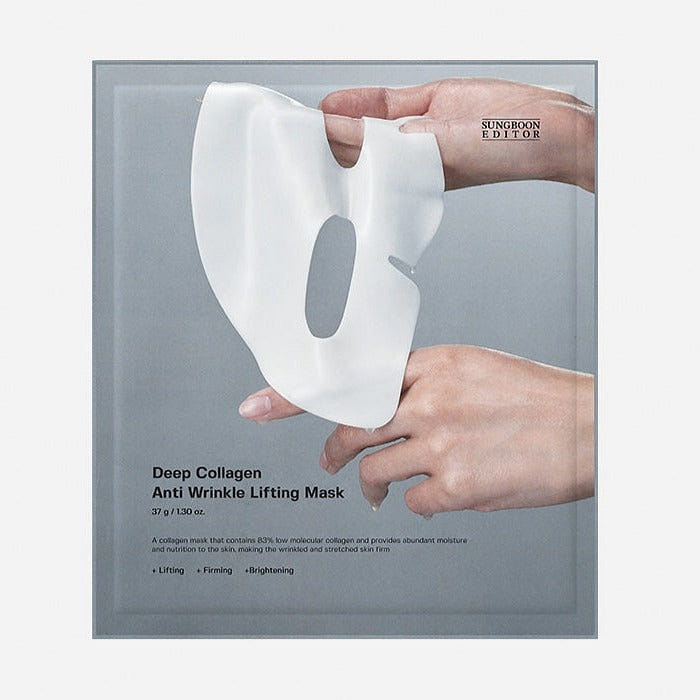 SUNGBOON EDITOR - Deep Collagen Anti-Wrinkle Lifting Mask 1-Pack 1 個