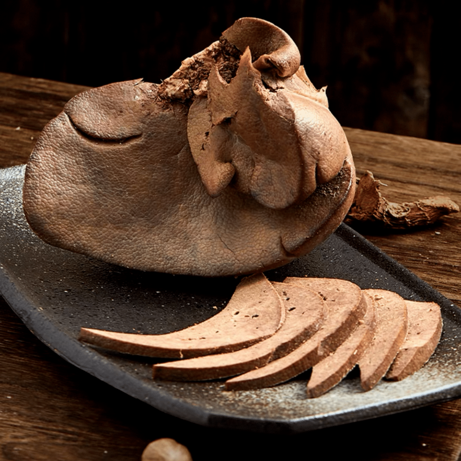 Braised Pork Liver, 220g  Whole (Uncut) 1 개
