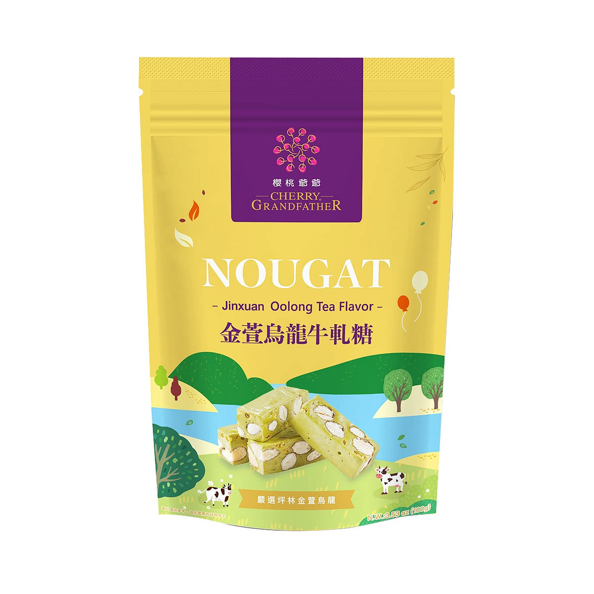 CHERRY GRANDFATHER Jinxuan Oolong Nougat 100 g 100 그램