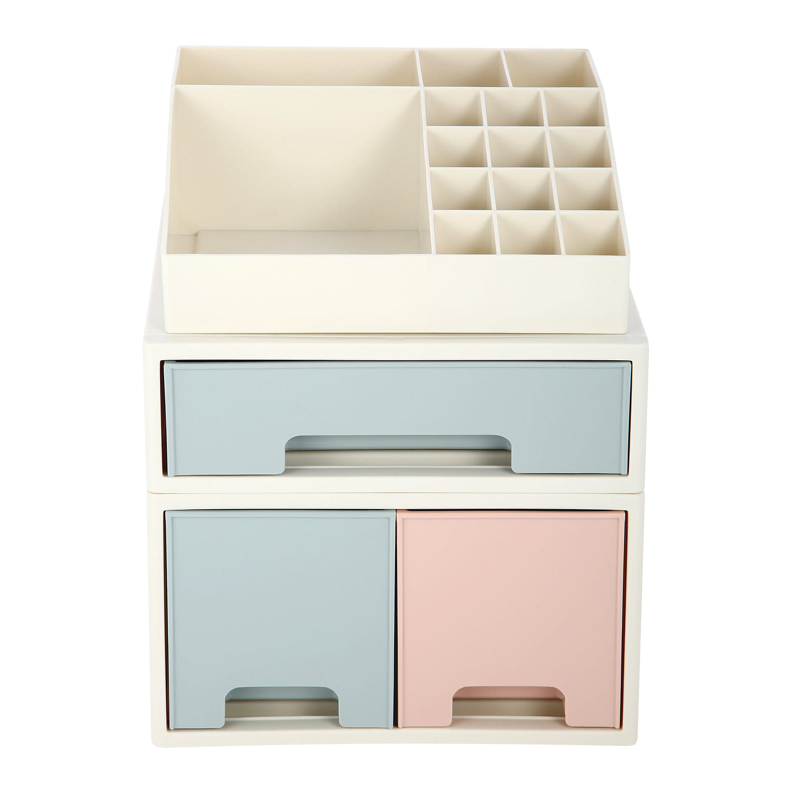 Roselife Multifunctional Desk Storage Box Set [TBD-08] w/ 3 Drawers + 16 Slots 1 개입