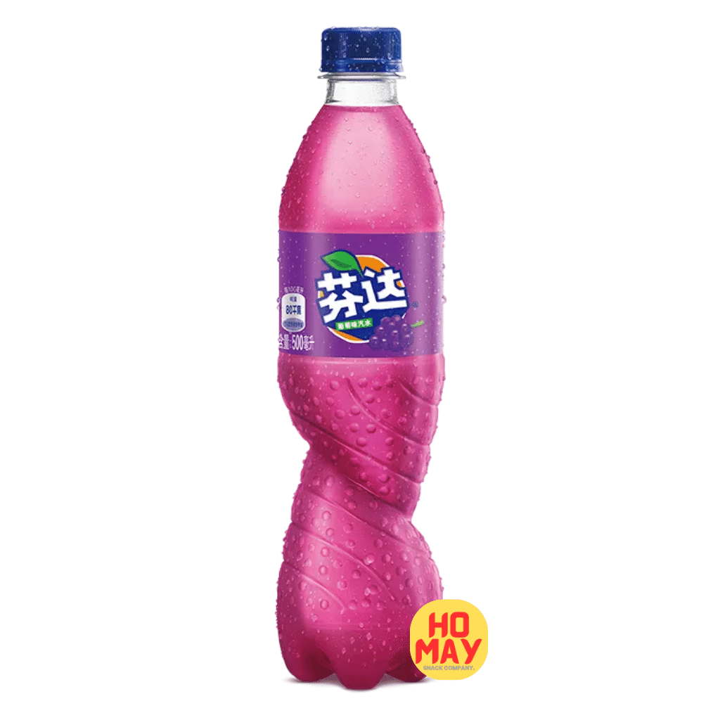 Fanta Grape Flavored Soda 500 ml