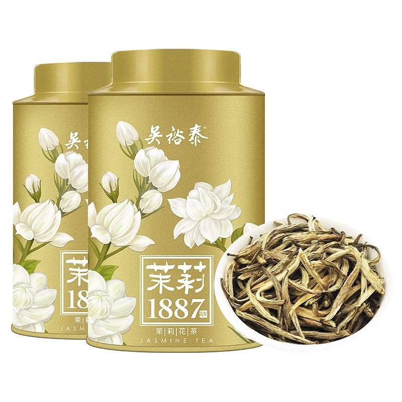Wuyutai Fuhua Eight Cellar Bud Tea Jasmine Tea 1887 White Hair 40g*2 1 ส่วน