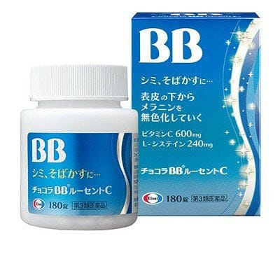 Eisai ChocolaBB Whitening, Spot Removal, and Pigment Correction, 180 Tablets 1 ขวด