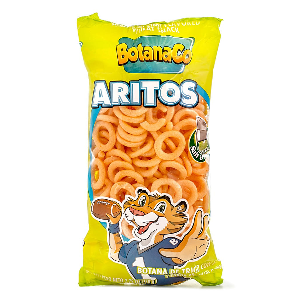 Aritos de trigo, sabor sal y limón 78 gramo(s)