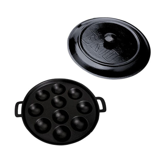 weee_grocery_越南不粘锅 10 孔煎饼锅+锅盖 1 份