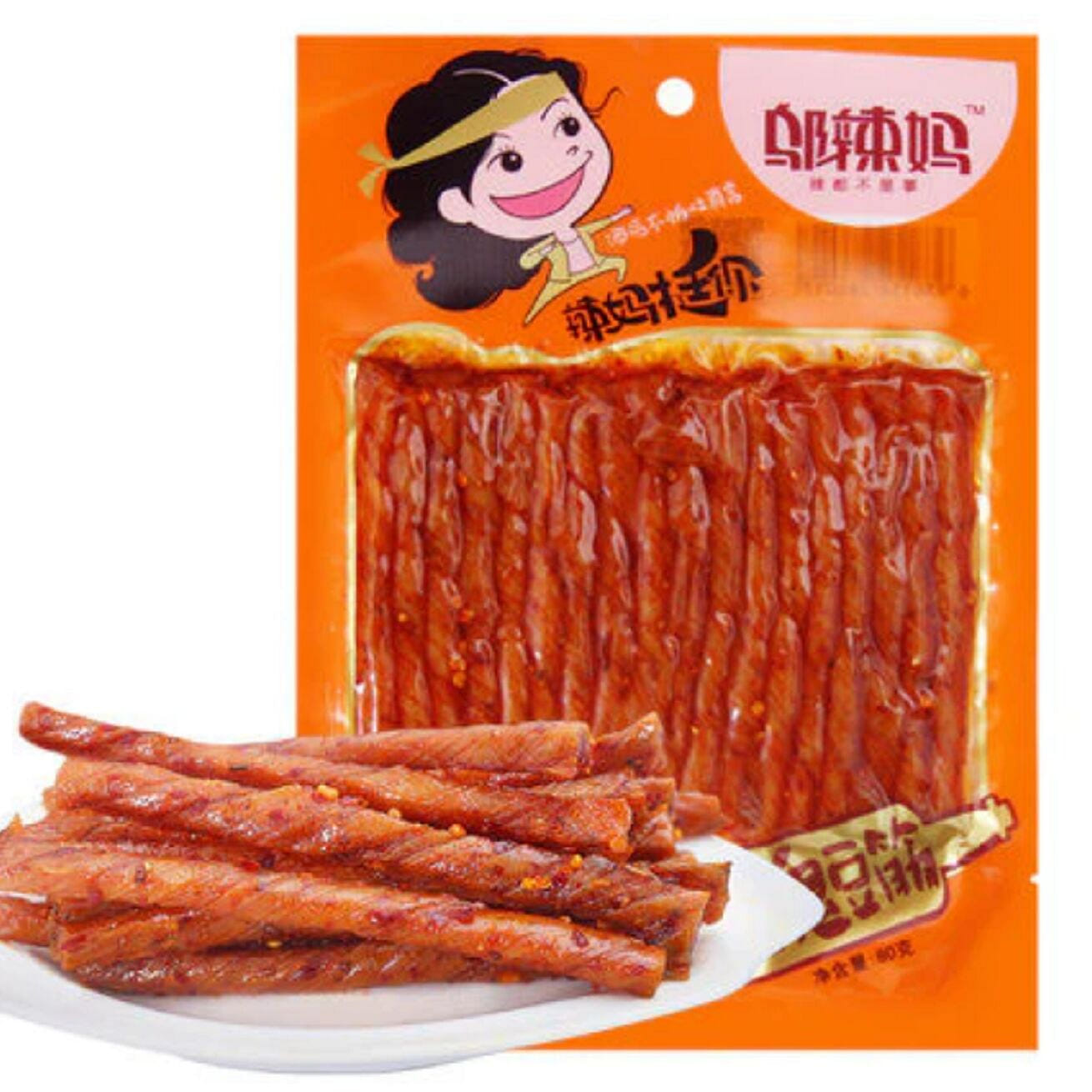 Wulama Drunkard Classic Spicy Tofu Rolls70g 1 개