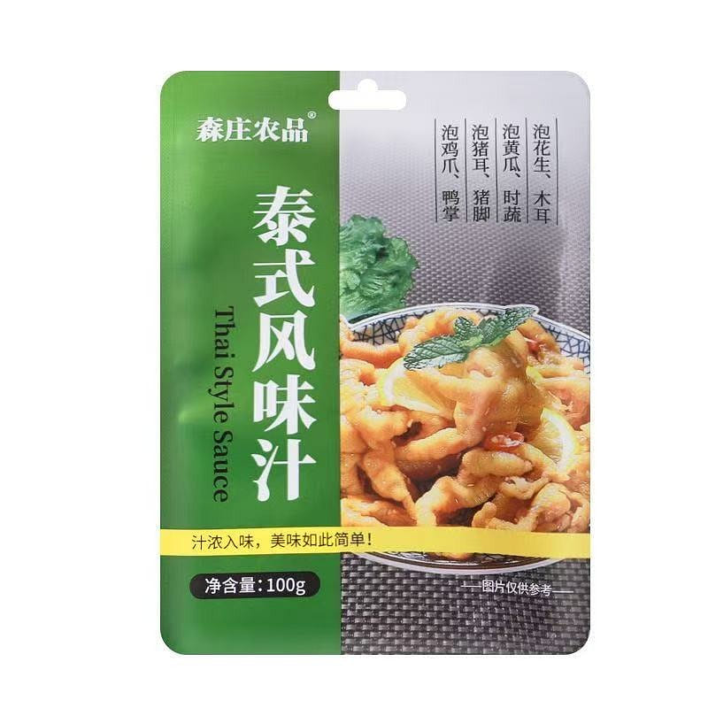 Senzhuang Farm Thai-Style Sauce 100g*1 Bag 100 g