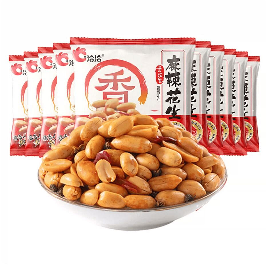 Qiaqia spicy and numbing peanuts 240g 240 g