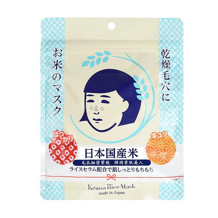 【日本直郵】 ISHIZAWA LAB 石澤研究所毛穴撫子大米面膜 收毛孔補水緊緻嫩膚 10片裝/ 1 个