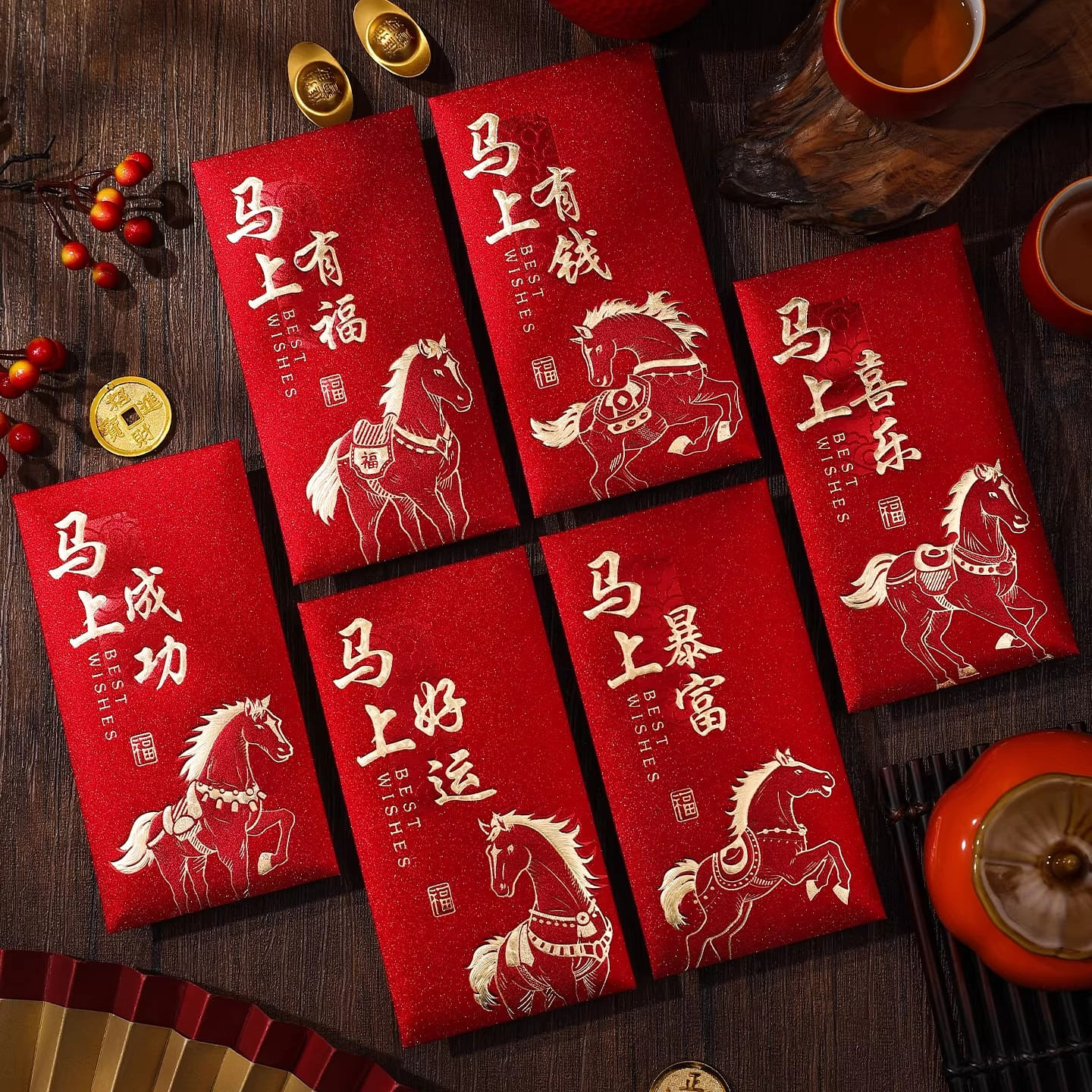 New Year lucky money 2026 new model - 6 pieces per 1 pack
