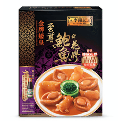 Lee Kum Kee Deluxe Abalone in Premium Oyster Sauce with Fish Maw 560 g