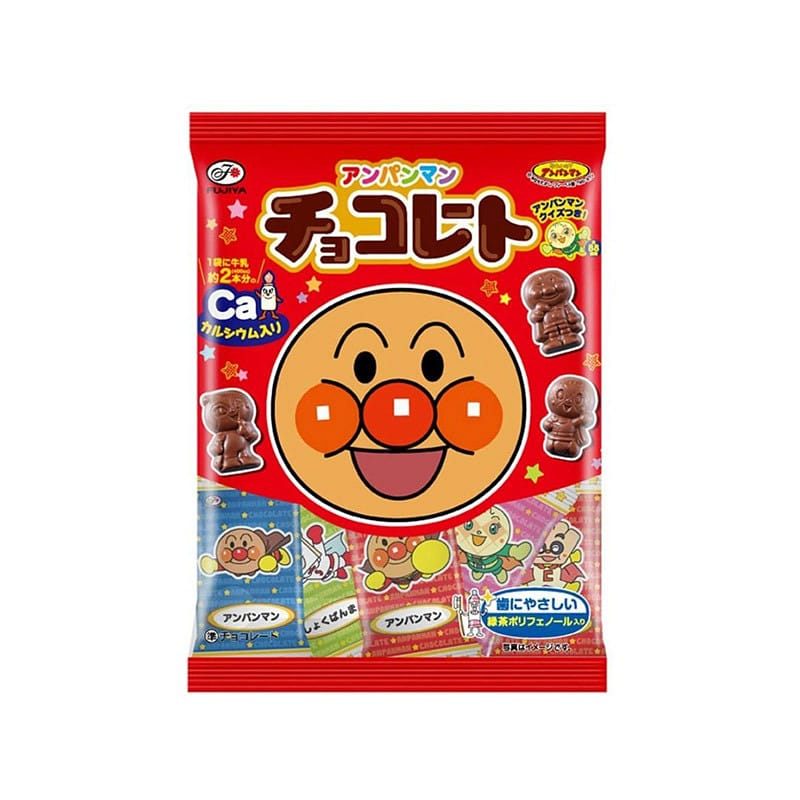 FUJIYA Anpanman Chocolate 18 pieces 69g 1 개