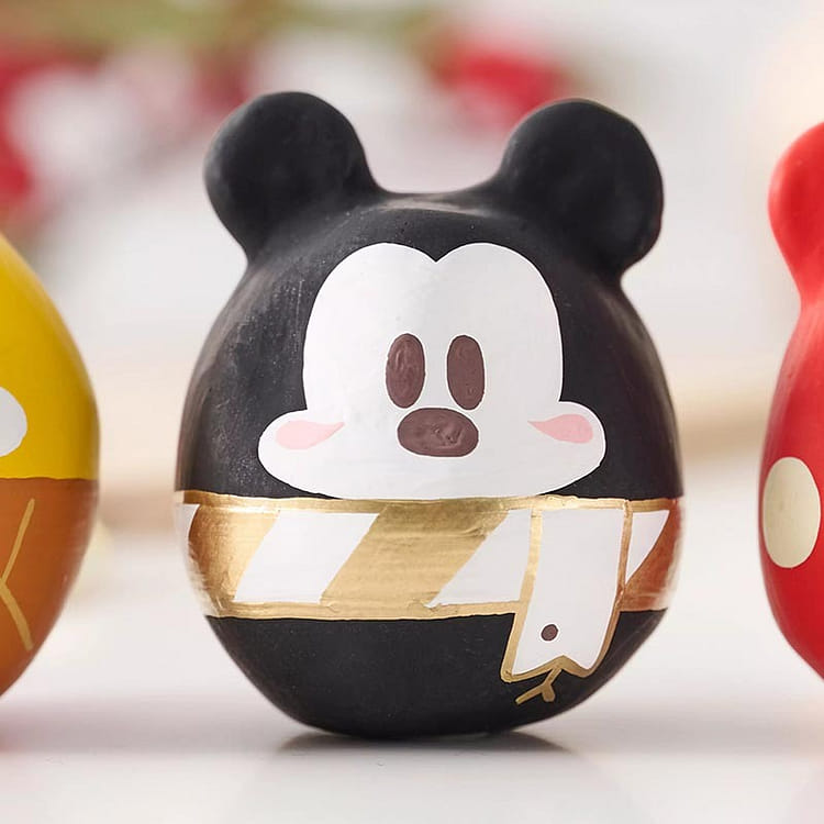 ディズニー 2025 お正月限定 だるま ミッキータンブラー - Weee!