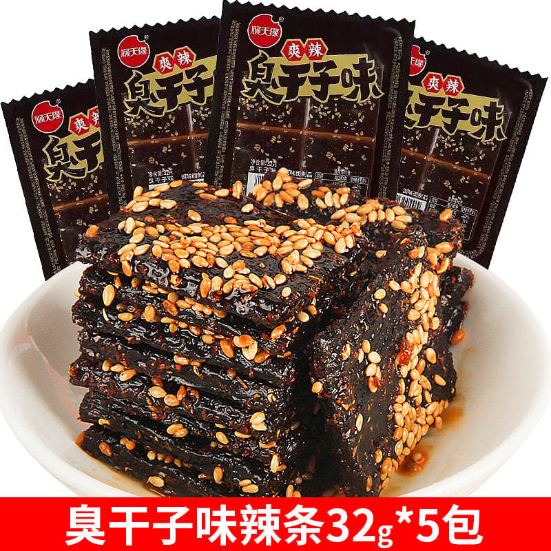 Spicy Bean curd sticks 32g*5bags 160 그램