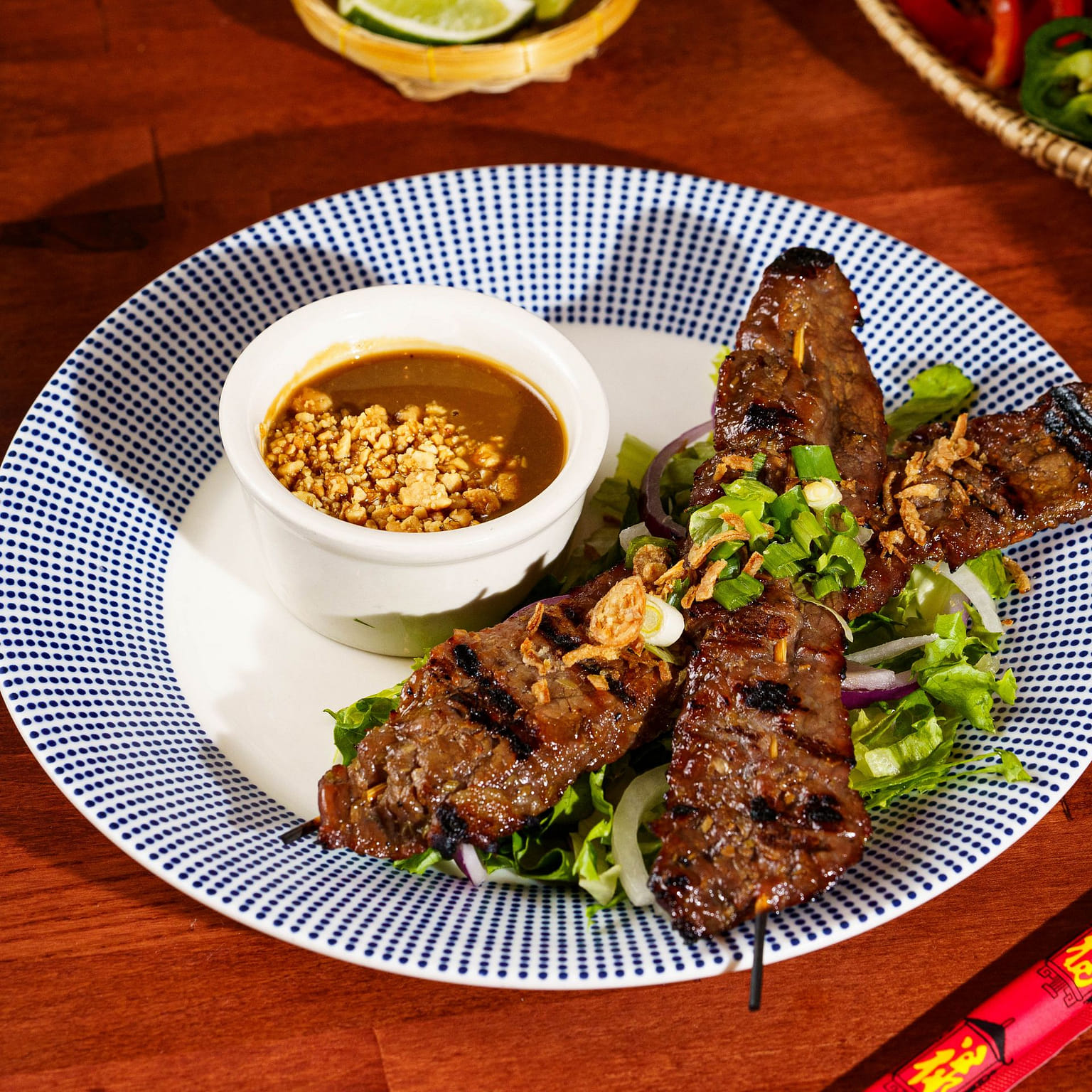 Beef Satay 2 count