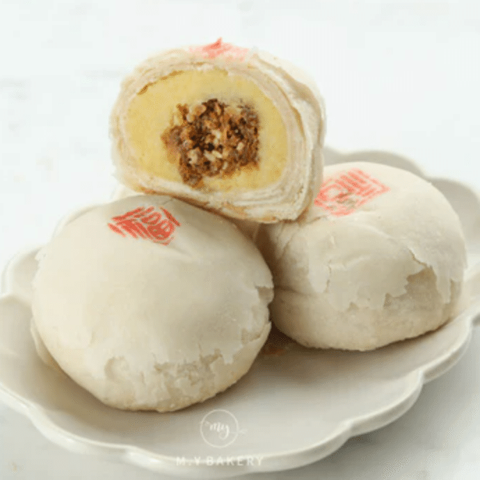 臺式月餅 綠豆椪 2個 1 份