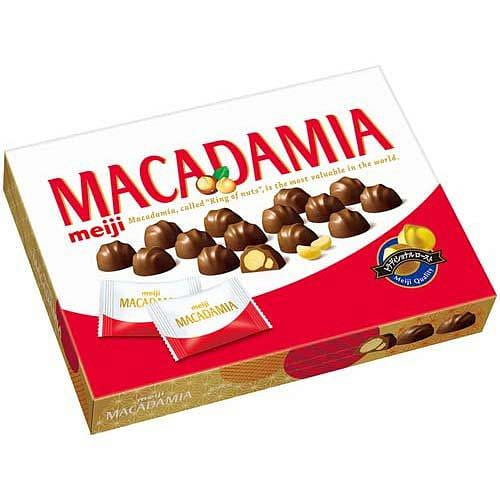Meiji Macadamia Nut Chocolate Large Box 180g 1 each