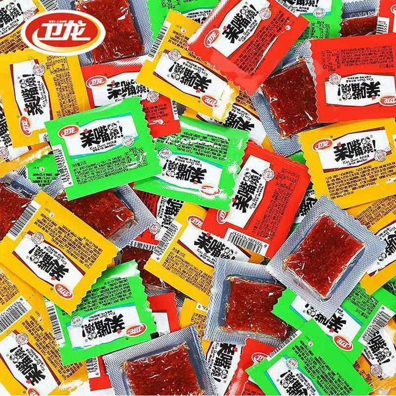 Wei Long spicy strips kiss roast 500 그램