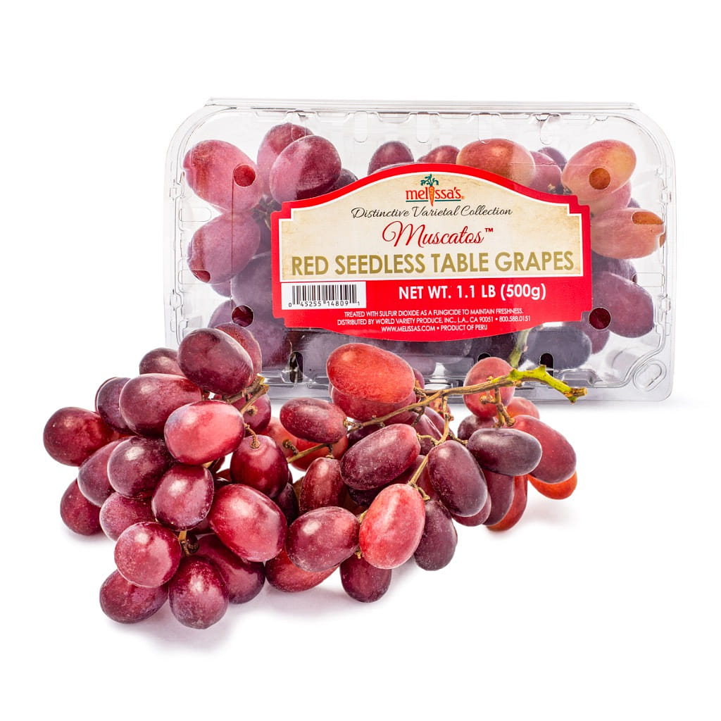 Uvas Moscatel Rojas 1.1 libra(s)
