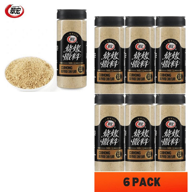 临期特价 翠宏 烧烤料 孜然风味100g*6罐 100 克