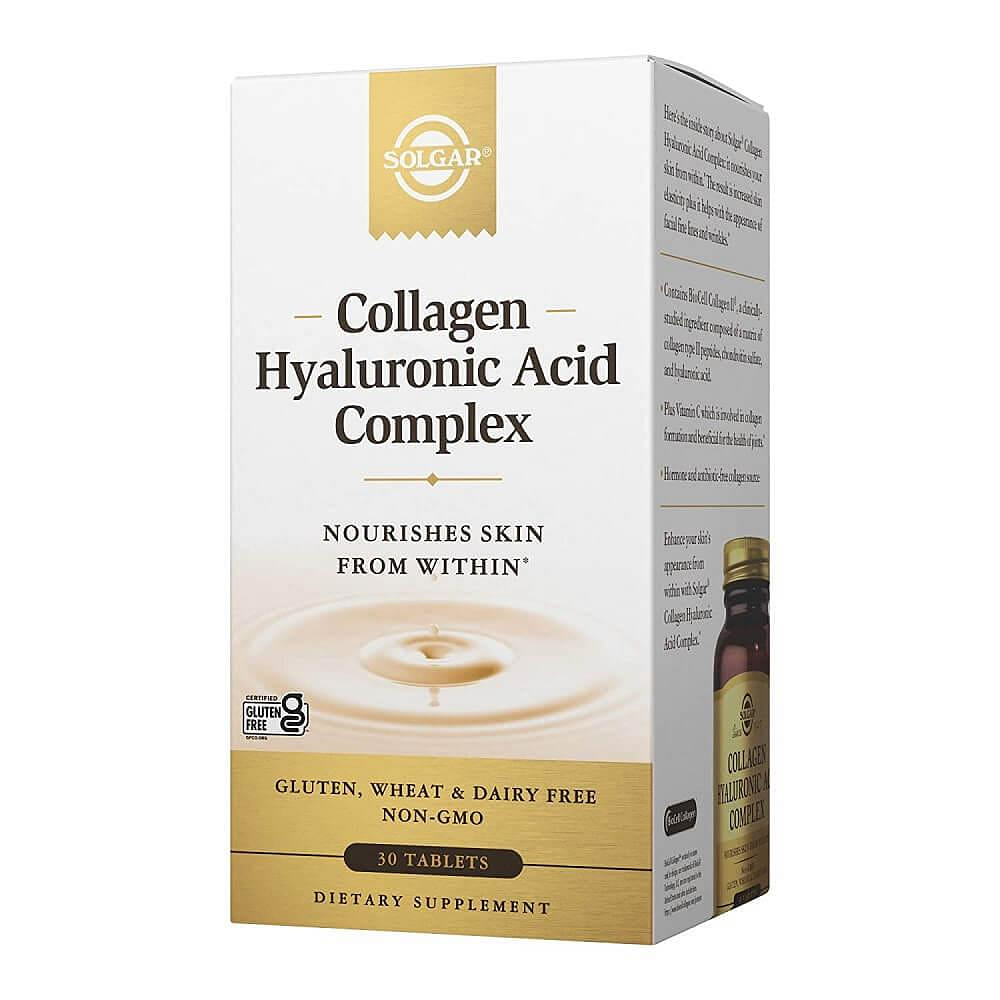 Solgar Collagen Hyaluronic Acid Complex (30 Tablets) 1 개입