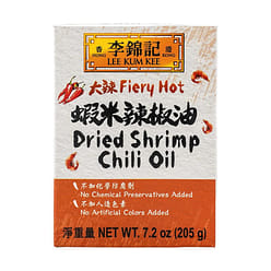 Lee Kum Kee Fiery Hot Dried Shrimp Chili Oil 7.2 oz 1 each