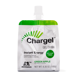 Morinaga Chargel Instant Energy Gel Drink, Green Apple Flavor 6.35 oz