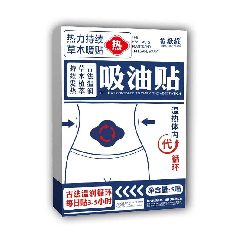 Professor Miao Oil Absorbing Patch 5 Paste 1 box