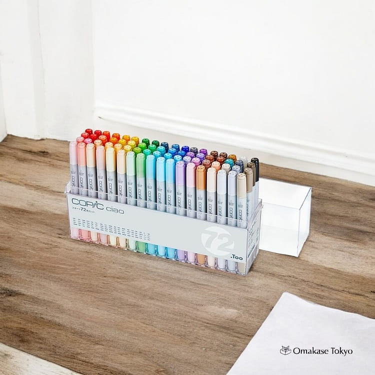Copic Ciao 入門72 色套裝- Weee!