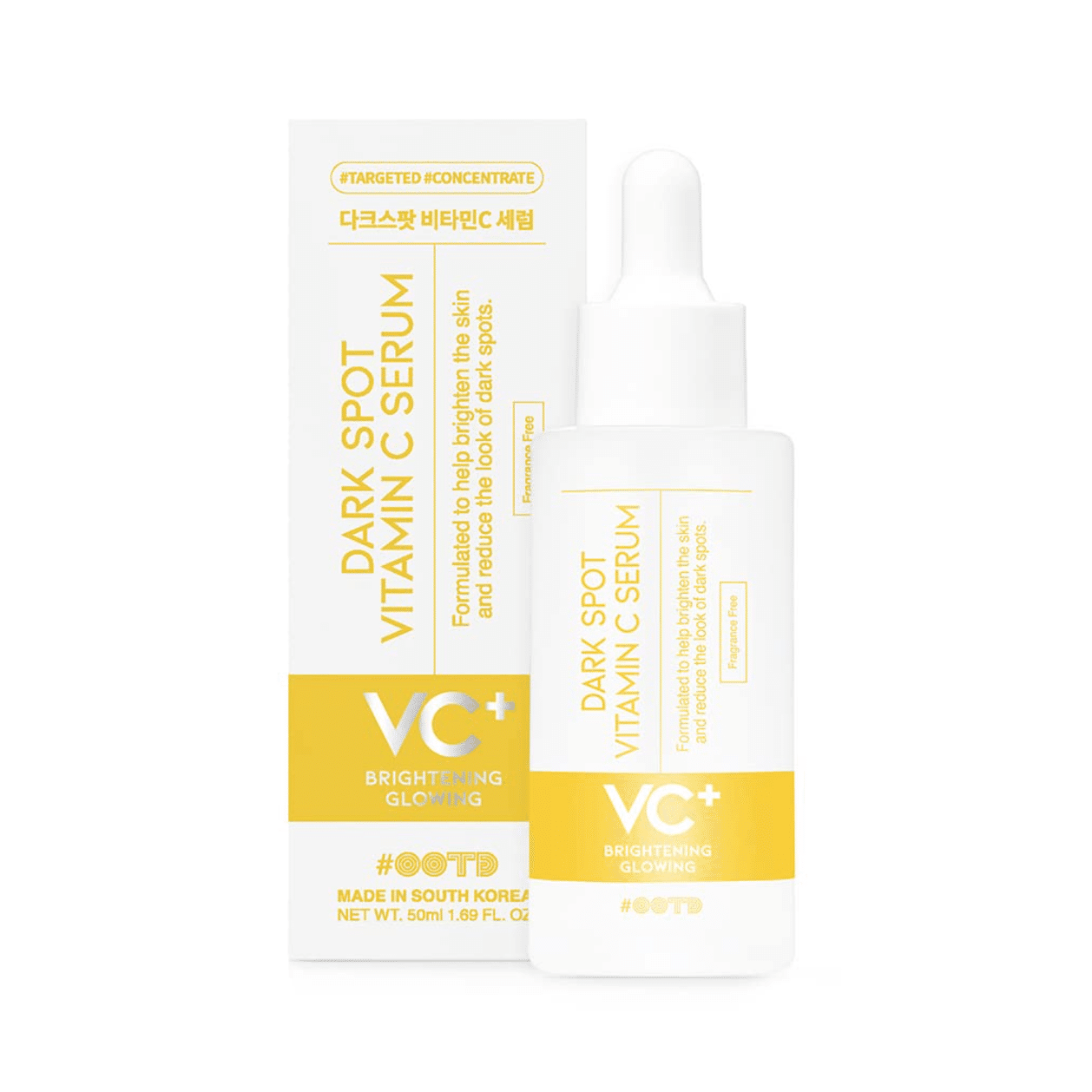 Korea OOTD Vitamin C Serum 1.69 Fl Oz Vitamin C S for face dark spots 1 개입