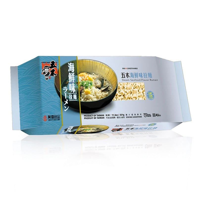 Steam Seafood Flavor Ramen 321 그램