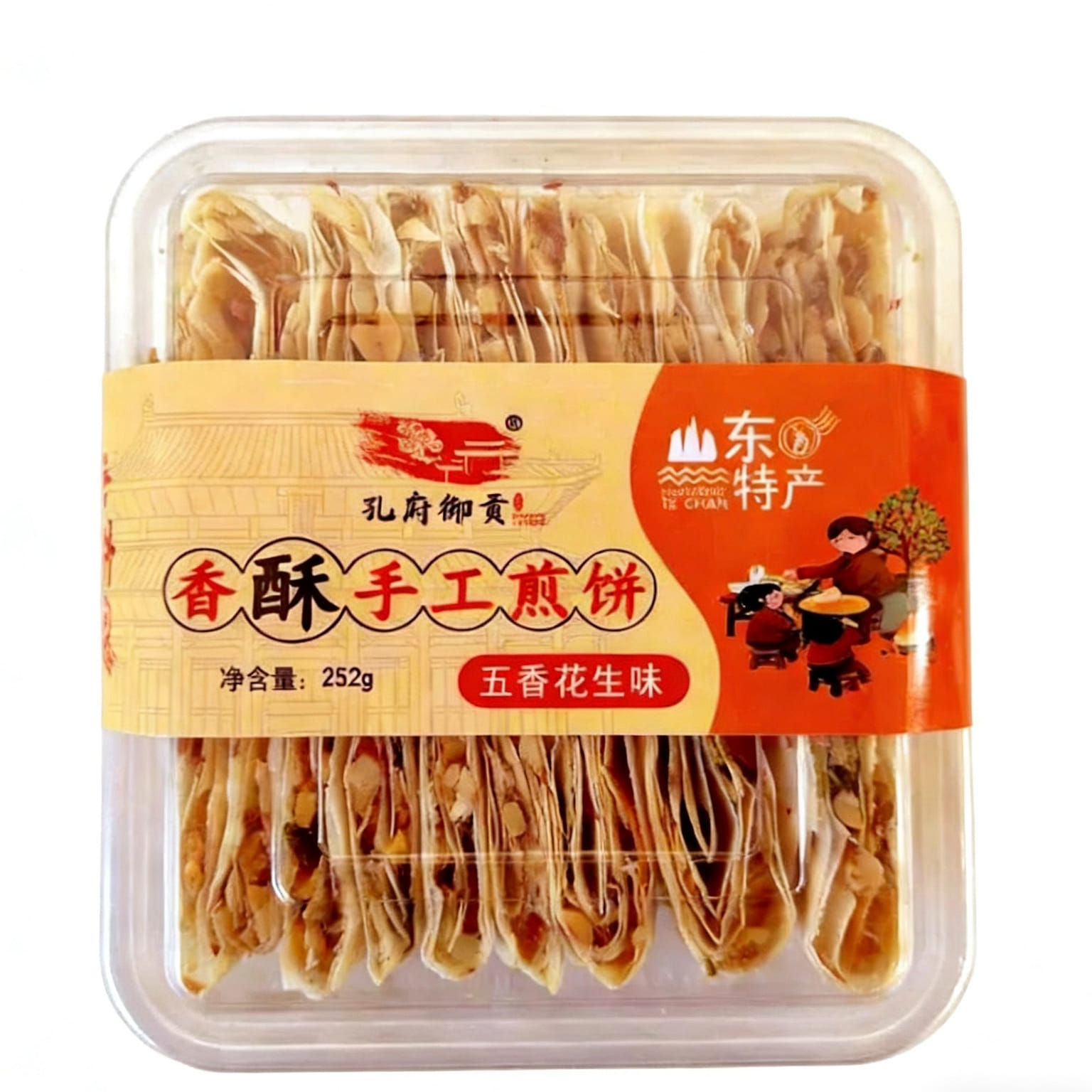 Kong Family Imperial Tribute Crispy Pancakes 1 Box 252 g