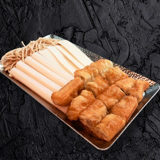 【火锅拼盘D】火锅宽粉+粉耗子+油条+手工面 1 份