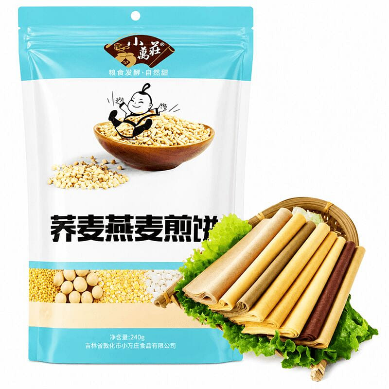 健康粗粮的最佳选择荞麦燕麦煎饼 240 克