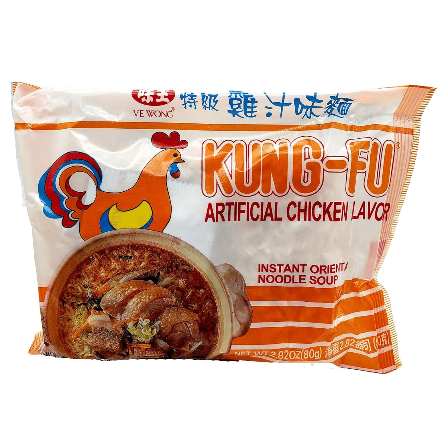 Kung-Fu Instant Oriental Noodle Soup (Chicken Flavor) 1 count 1 ส่วน