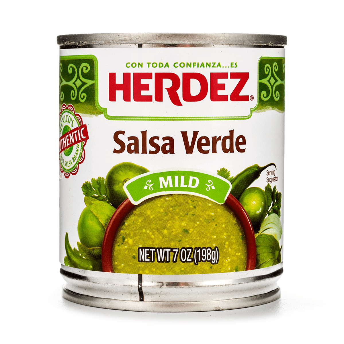 Herdez Salsa Verde, Mild 7 oz