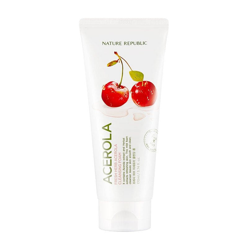 Nature Republic Fresh Herb Cleansing Foam Acerola 170 ml