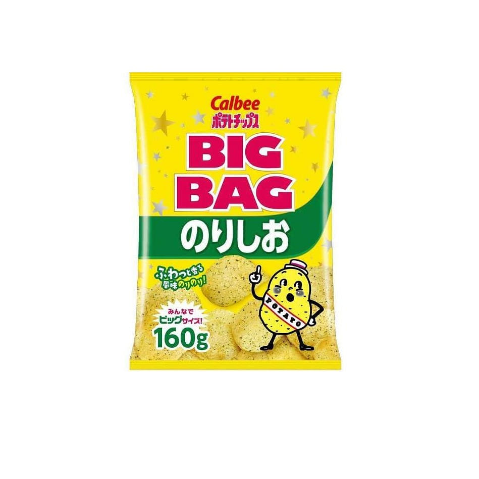 Calbee Big Bag Norishio 160g 1 まとめて