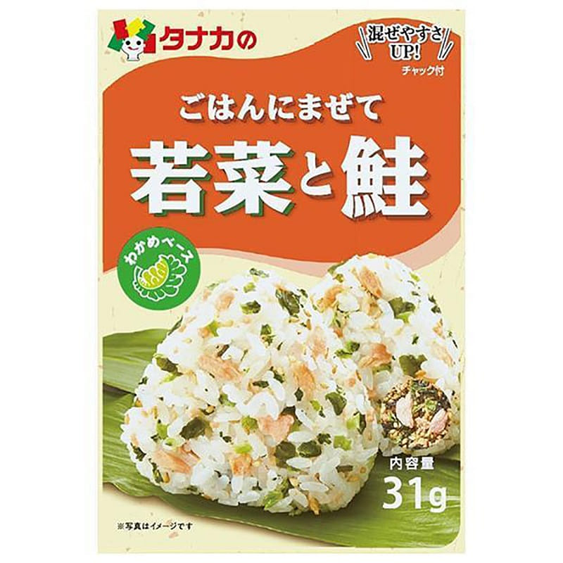Tanaka Foods Wakana Salmon Bibimbap 31g 1 each